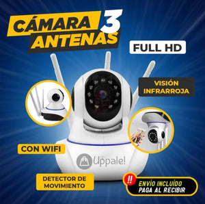 CÁMARA DE SEGURIDAD IP WIF 3 ANTENAS