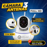 CÁMARA DE SEGURIDAD IP WIF 3 ANTENAS